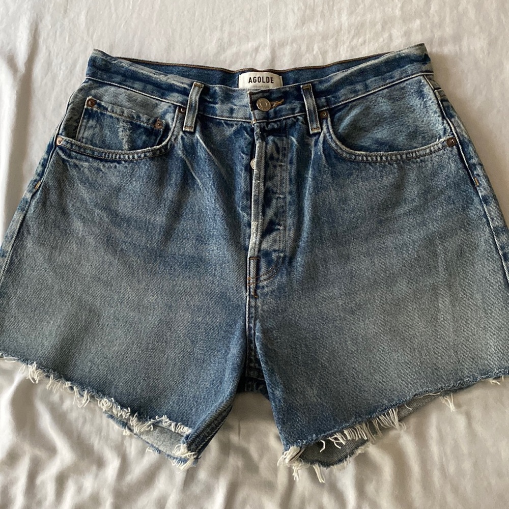 Agolde Riley high waisted Shorts